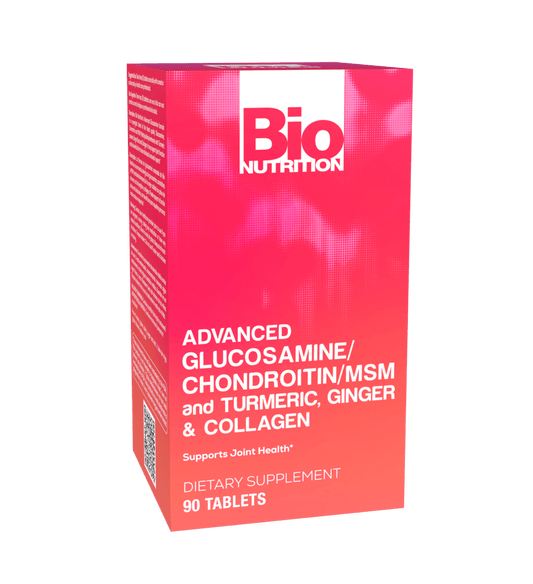 Bio Nutrition Advanced Glucosamine/ Chondroitin/ MSM and Turmeric, Ginger & Collagen