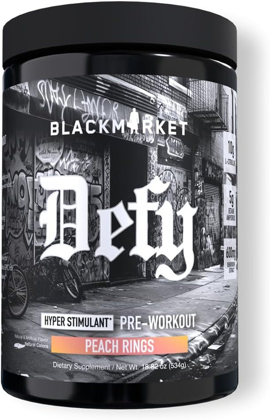 BlackMarket Labs DEFY Hyper-Stimulant Pre-Workout