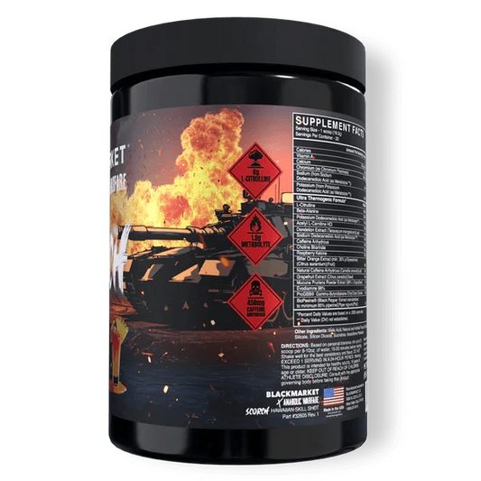 Blackmarket X Anabolic Warfare Scorch Pre Workout