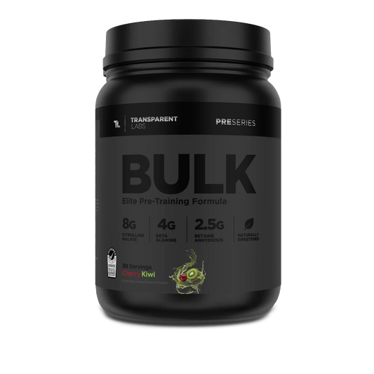 Transparent Labs Bulk Black Elite Pre Workout- 30 Servings