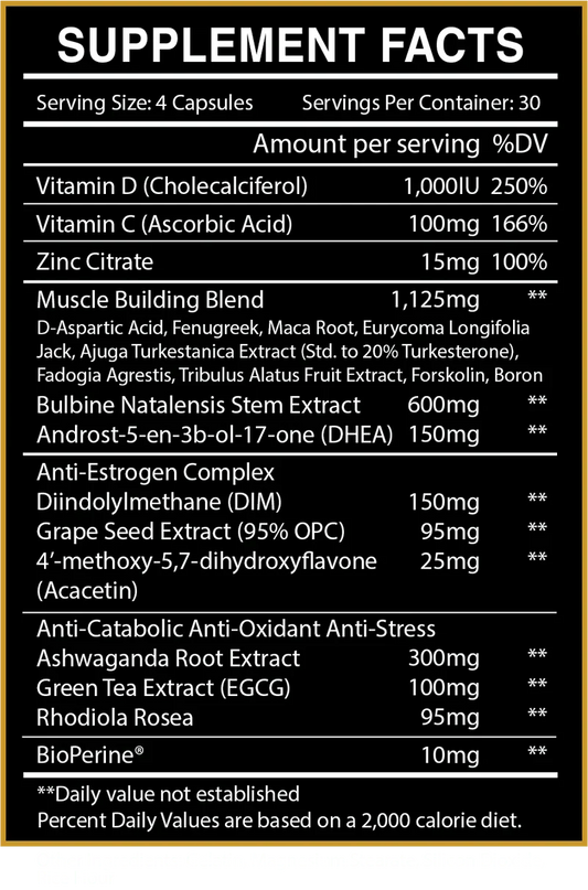 Centurion Labz Uprising Testosterone Support