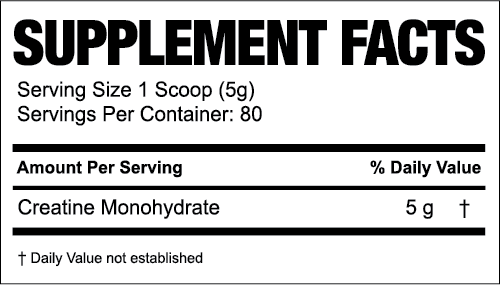 Magnum Creatine Monohydrate 80 Servs