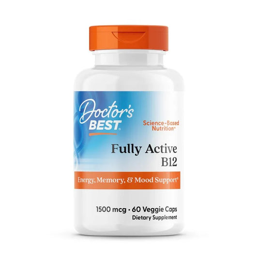 Doctor's Best Fully Active B 12 1500 mcg 60 V Caps