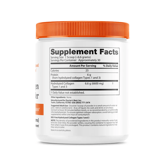 Doctor’s Best Pure Collagen Type1 & 3