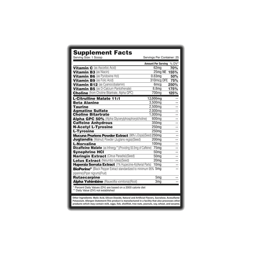 Global Formulas Super BioFreak WTF Pre-Workout