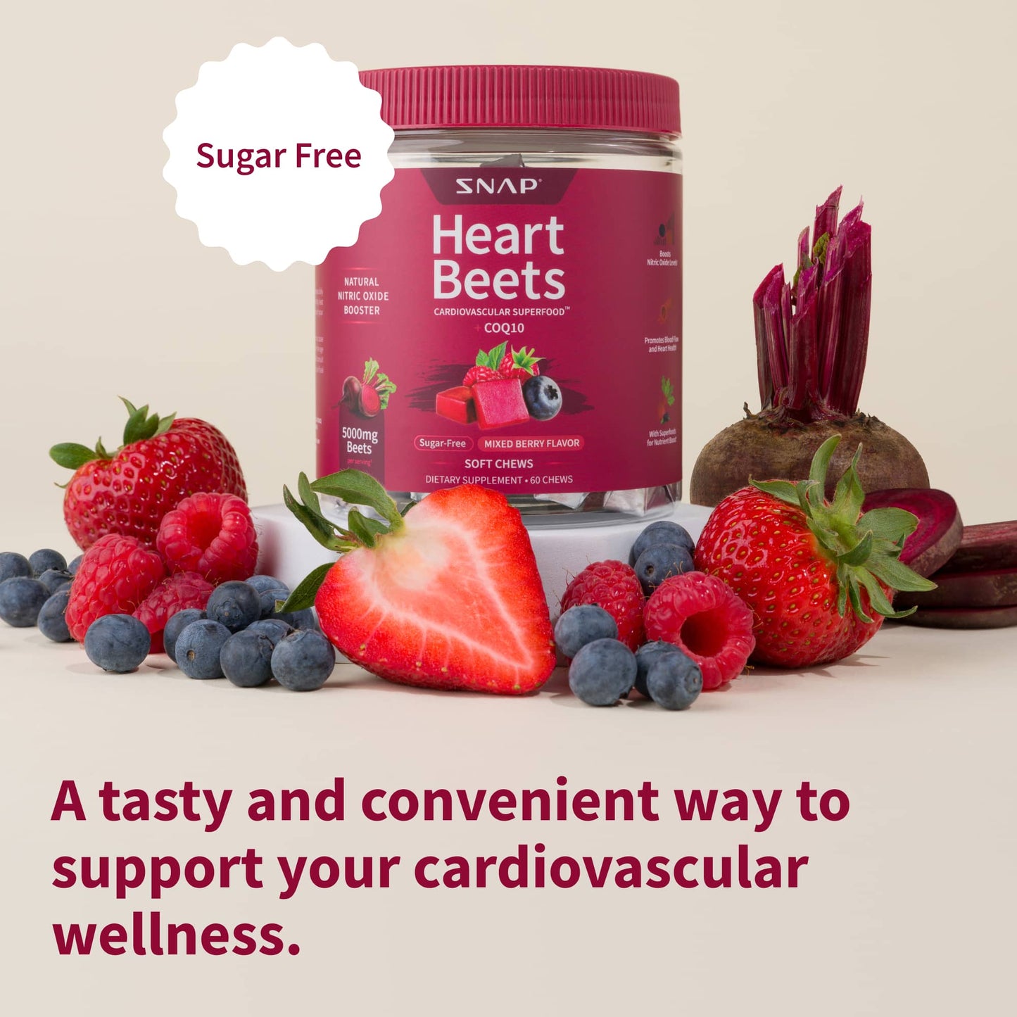 Heart Beets Chews
