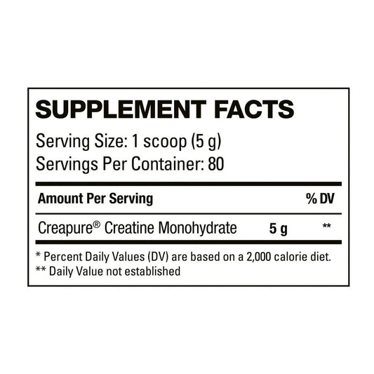 HD Muscle Crea HD 100% Vegan Creapure Creatine - 80 Servings