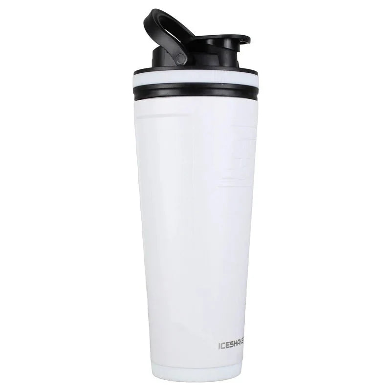 Ice Shaker Steel Bottle