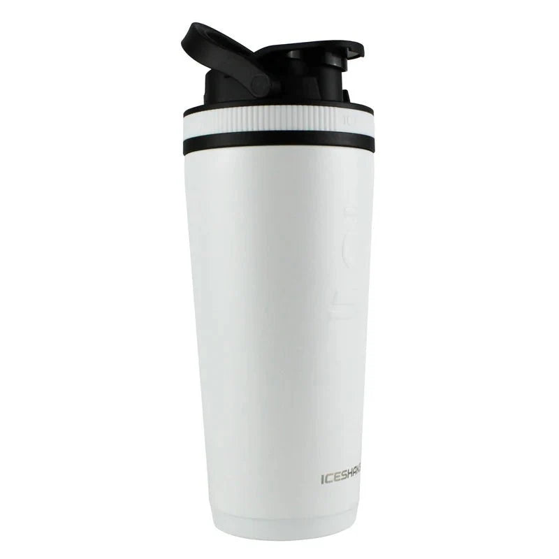 Ice Shaker Steel Bottle
