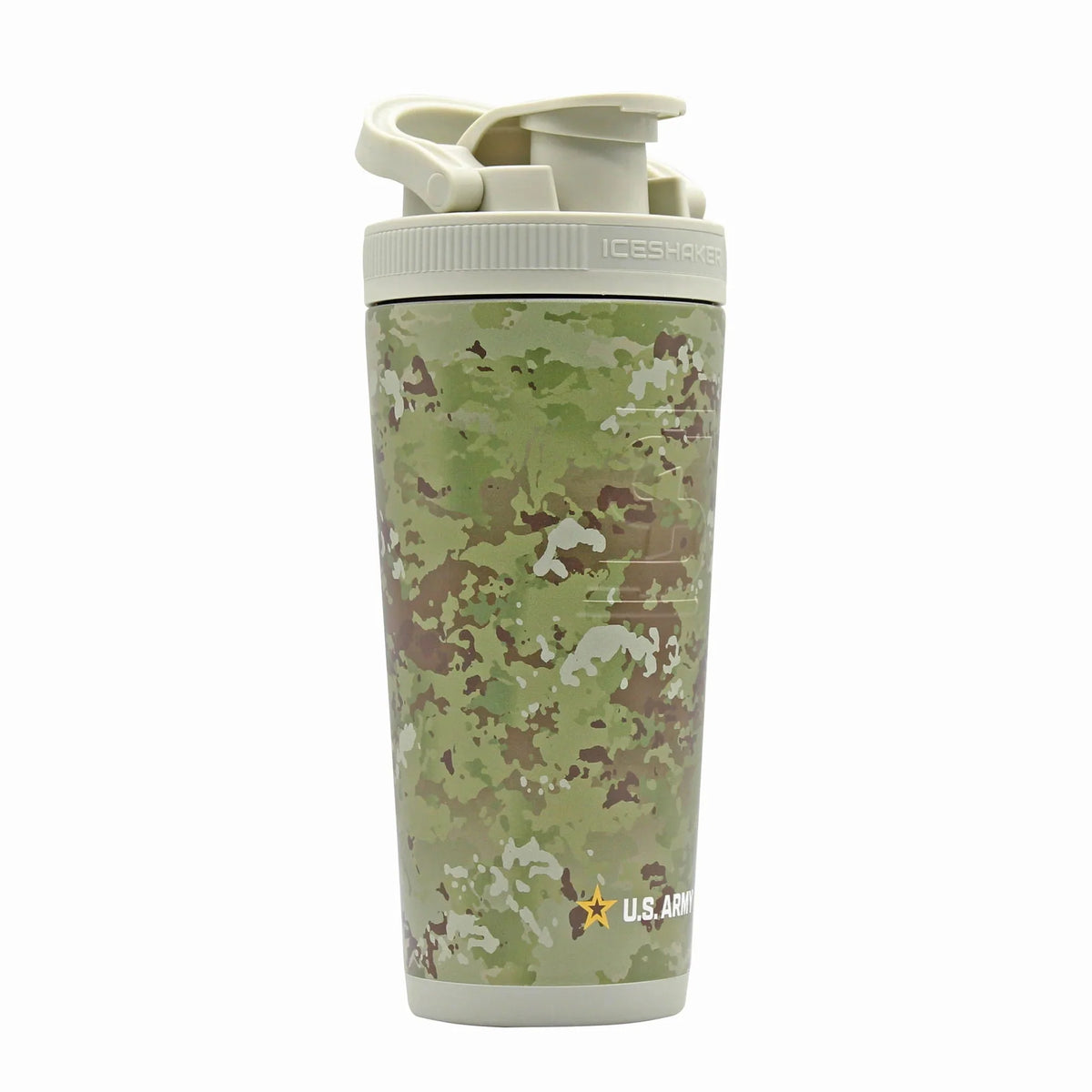 Ice Shaker Steel Bottle