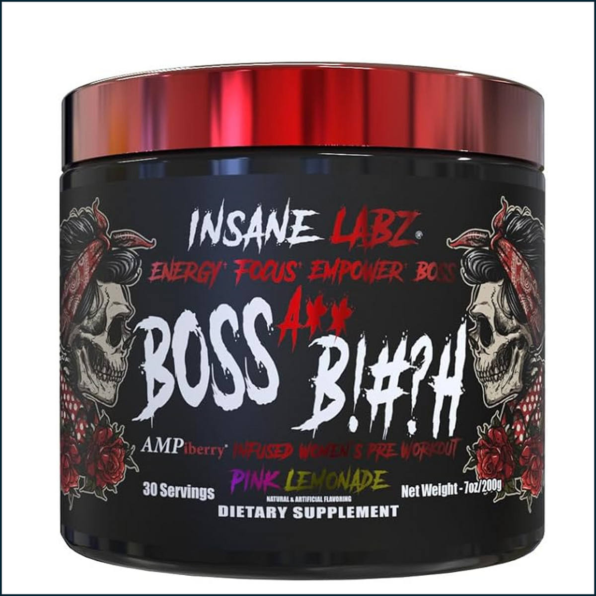 Insane Labz Boss A** B!#?h Pre-Workout, 30 Servings