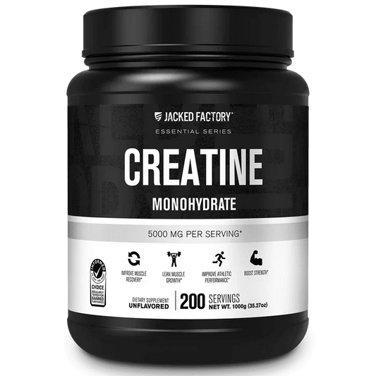 Jacked Factory Creatine Monohydrate Powder | 5g Micronized Creatine