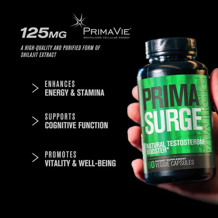 Jacked Factory PrimaSurge | Natural Testosterone Booster 60 Caps
