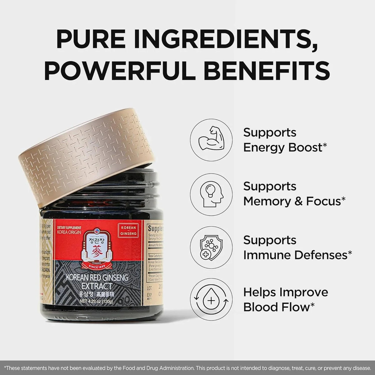 JungKwanJang Korean Red Ginseng Extract - 50G