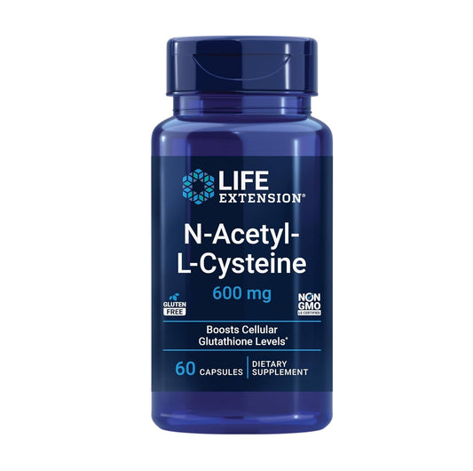 Life Extension  N-Acetyl-L-Cysteine, 600 mg, 60 capsules
