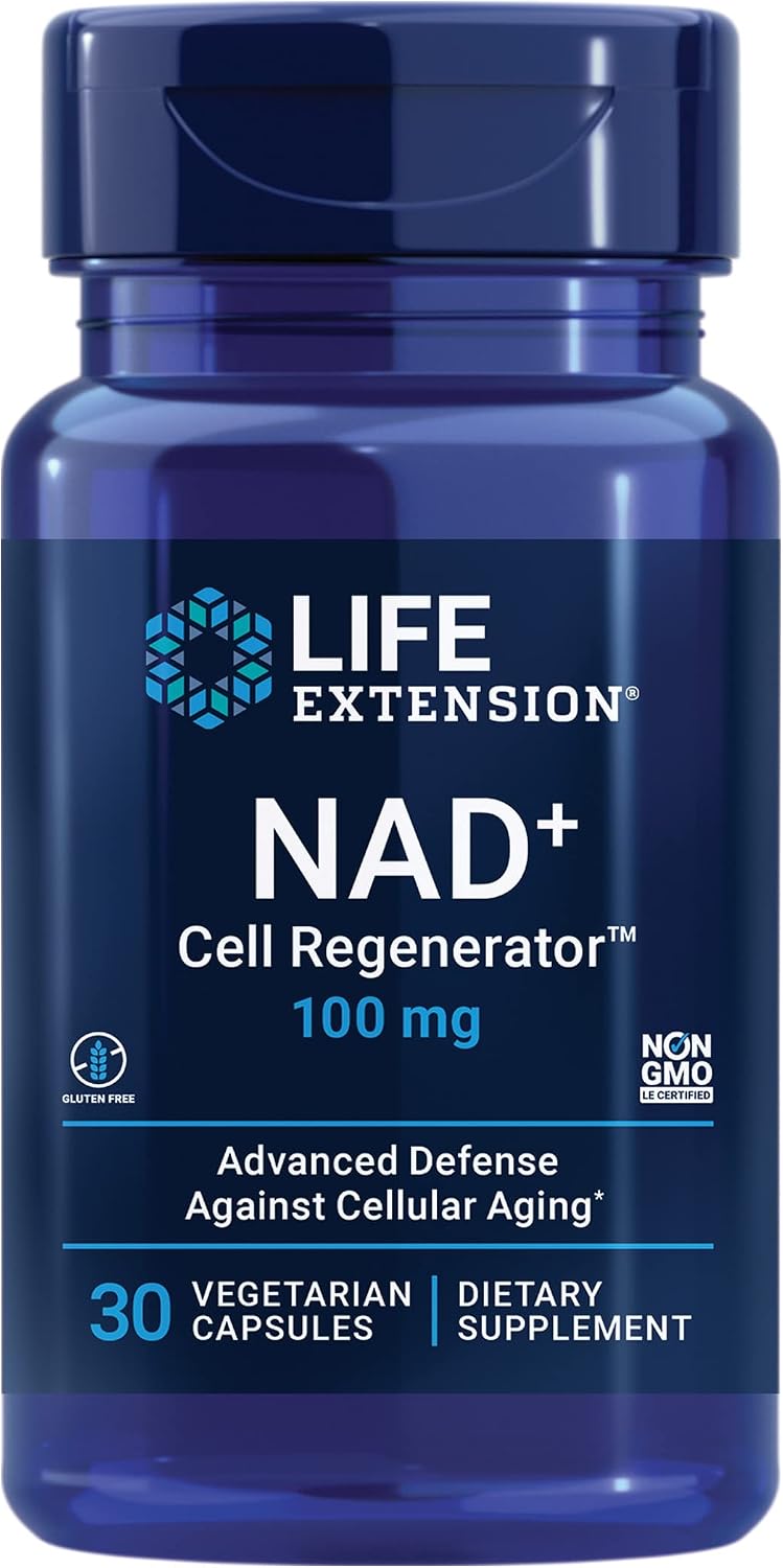 Life Extension NAD+ Cell Regenerator 30 Veg Caps