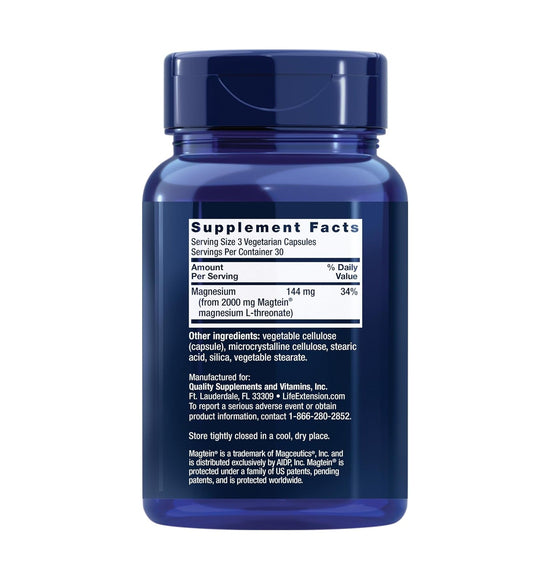 Life Extension Neuro-Mag Magnesium L-Threonate