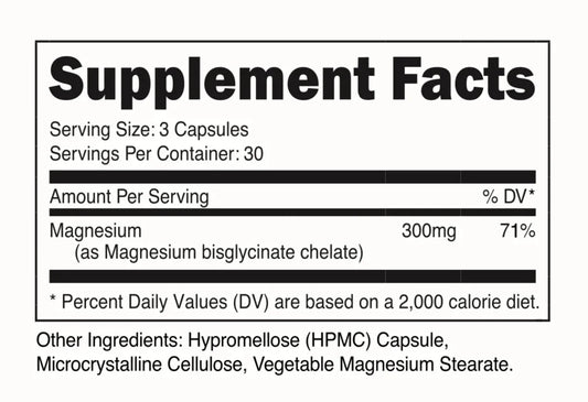 Transparent Labs Magnesium Bisglycinate