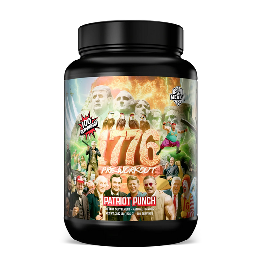 Merica Labz 1776 - Biggest Pre Workout 100 Servings