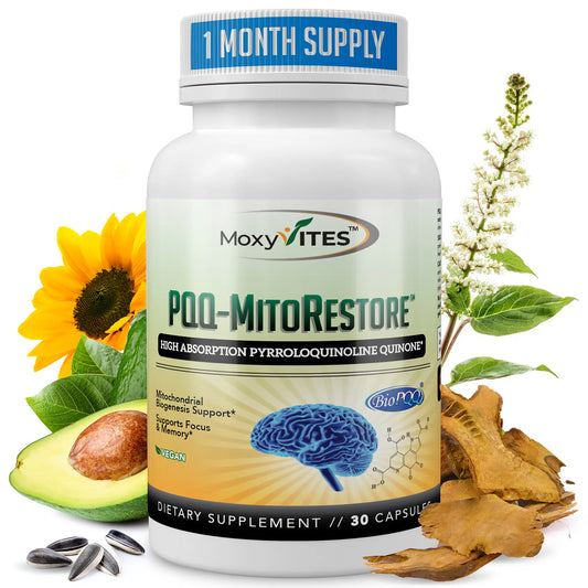 BioPQQ® 20mg Mitochondrial Energy & Memory Supplement