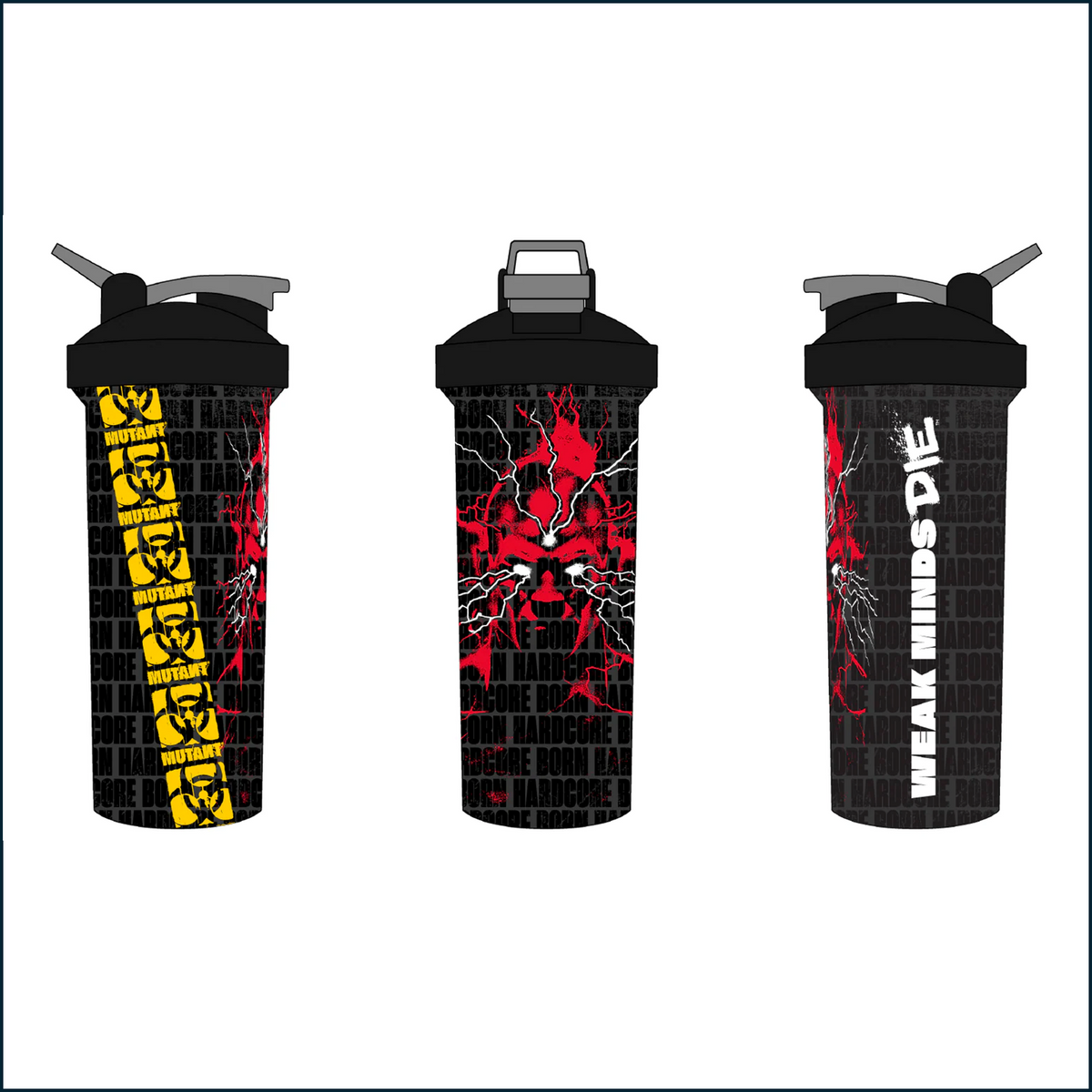 Mutant "Weak Minds Die" Shaker Cup, 28oz