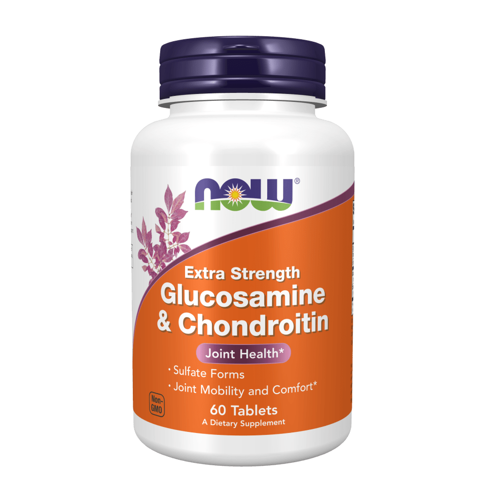 Now Glucosamine & Chondroitin Extra Strength 60 Tablets
