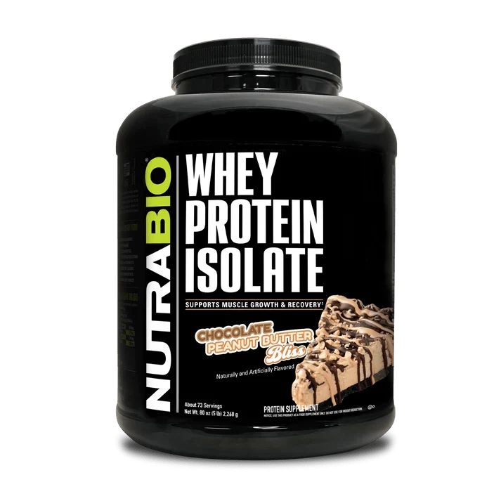 Nutrabio Whey Protein Isolate -5 Lbs