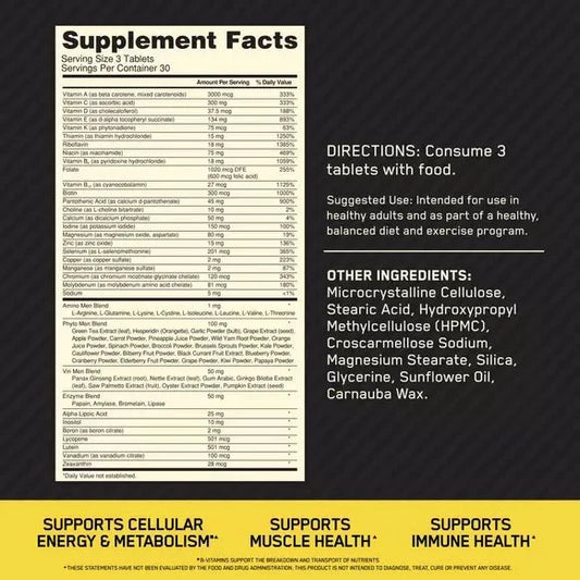 ON Opti-Men Multivitamins