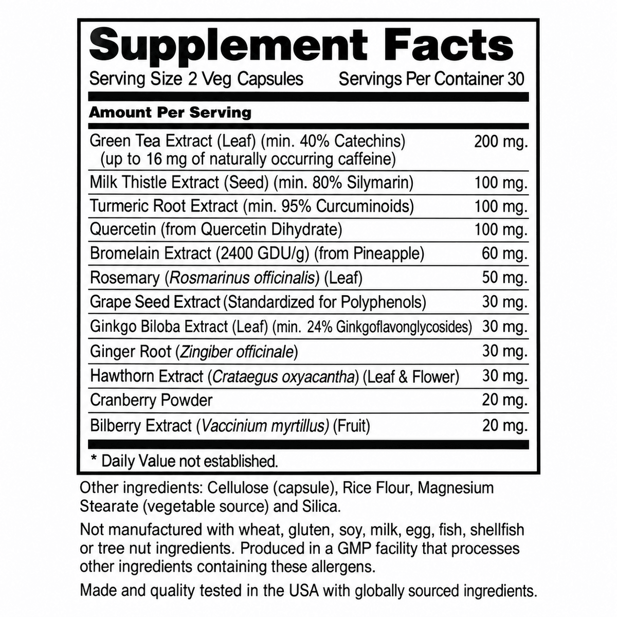 Penta Vitals Super Antioxidants -60 Veg Caps