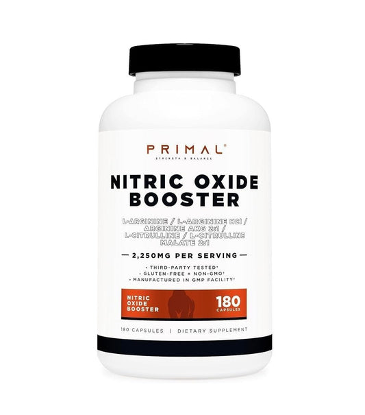 Primal Nitric Oxide Booster -180 Caps