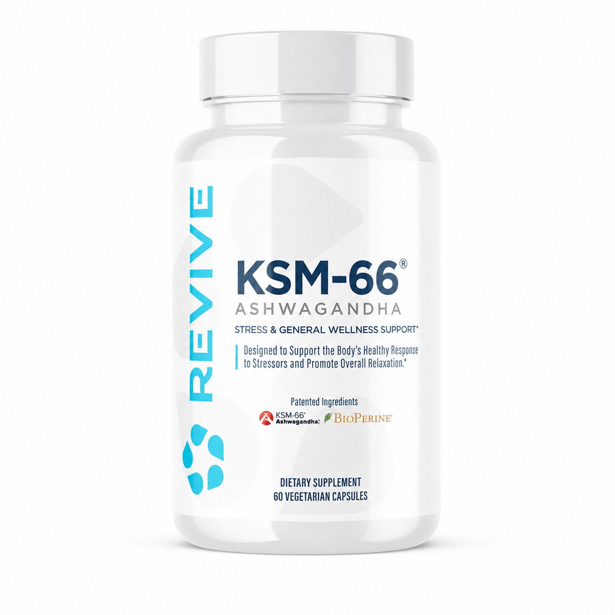 Revive Ashwagandha KSM-66 | Stress, Mood & Sleep Support | 60 Vegan Capsules