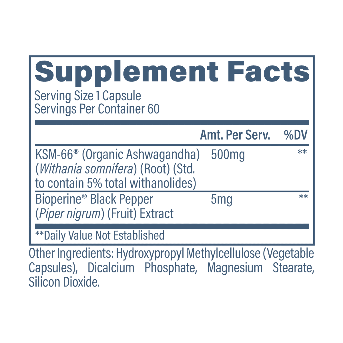 Revive Ashwagandha KSM-66 | Stress, Mood & Sleep Support | 60 Vegan Capsules