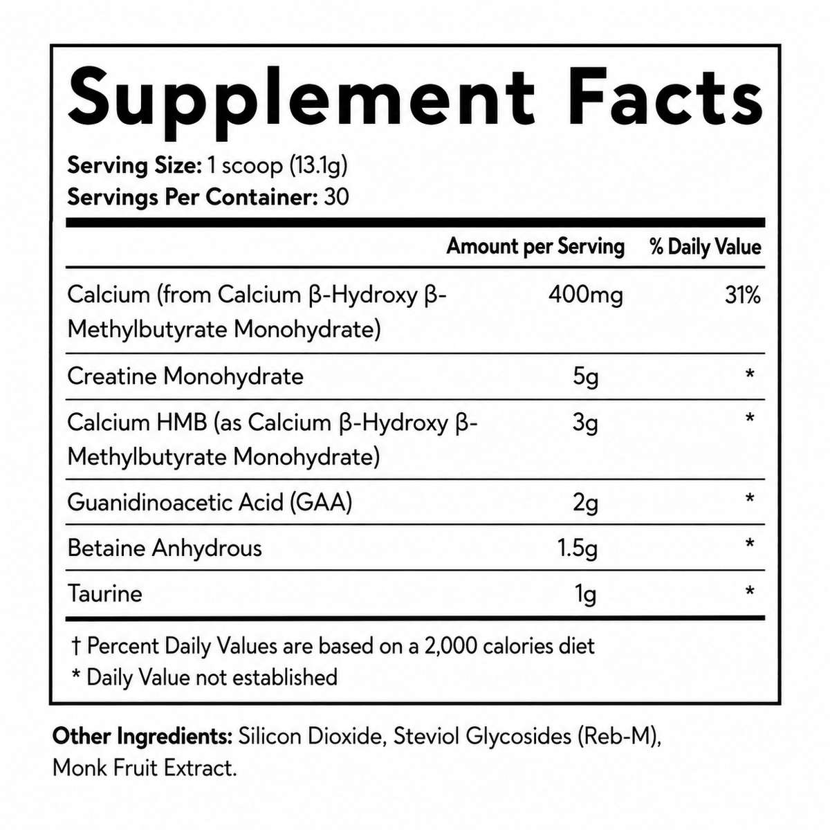 Revive Creatine + HMB - 30 Servings