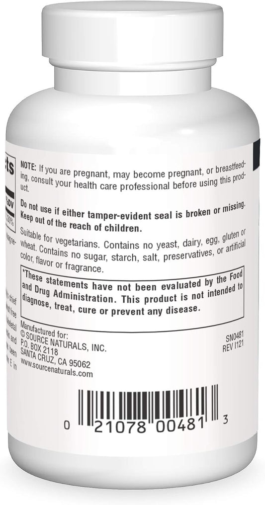 Source Naturals Vitamin E 400IU (50 Tabs)