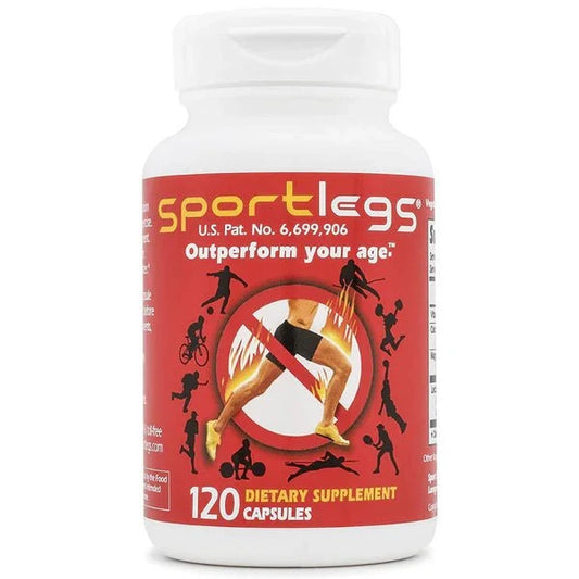 SportLegs Fast Fitness Boost Pre-Workout Lactic Acid Supplement, 120-Cap Bottle