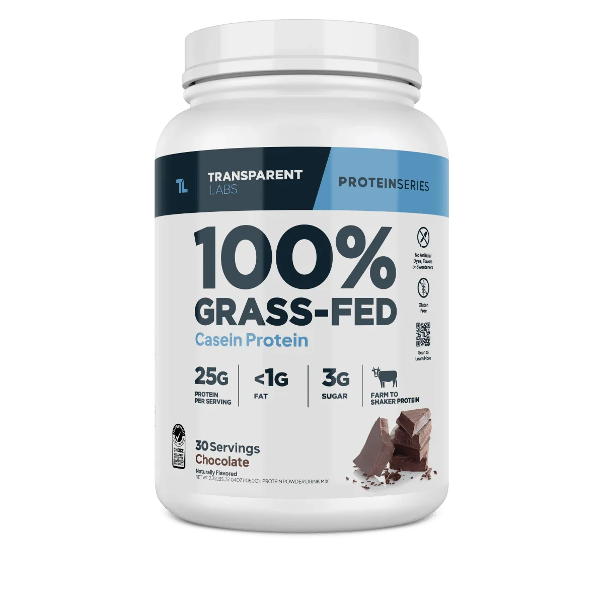 Transparent Labs CASEIN PROTEIN 100% GRASS-FED
