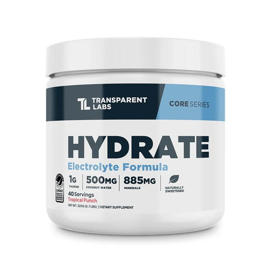 Transparent Labs Hydrate Electrolyte Formula