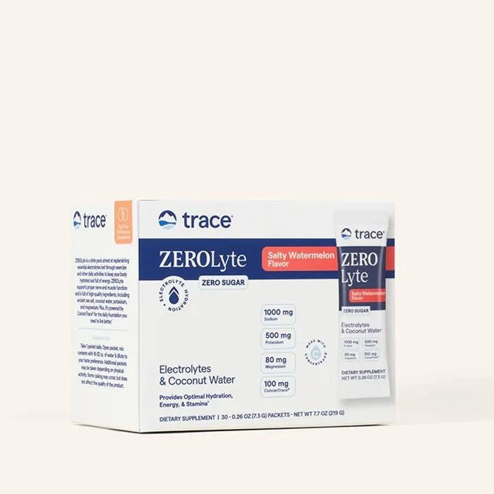 Trace Minerals ZeroLyte Sodium Formula Stick Packs (Salty Watermelon)