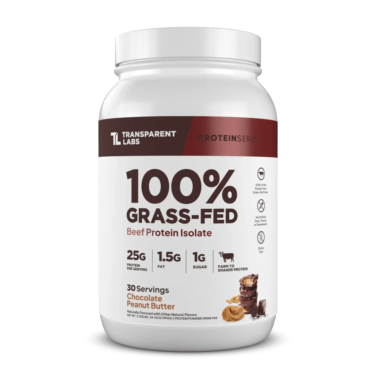 Transparent Labs Grass-Fed Beef Protein Isolate