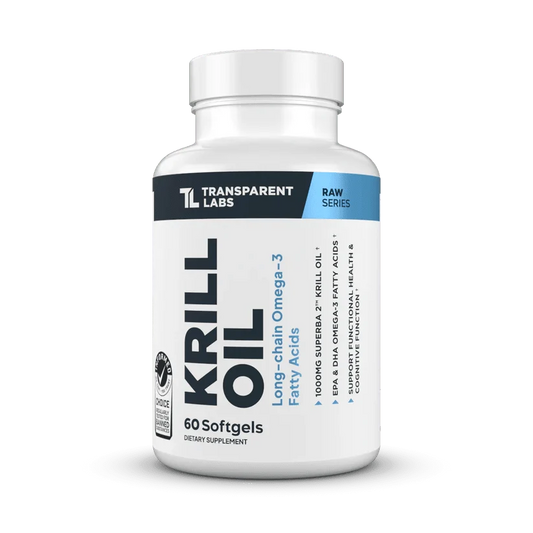 Transparent Labs Krill Oil 60 Softgels