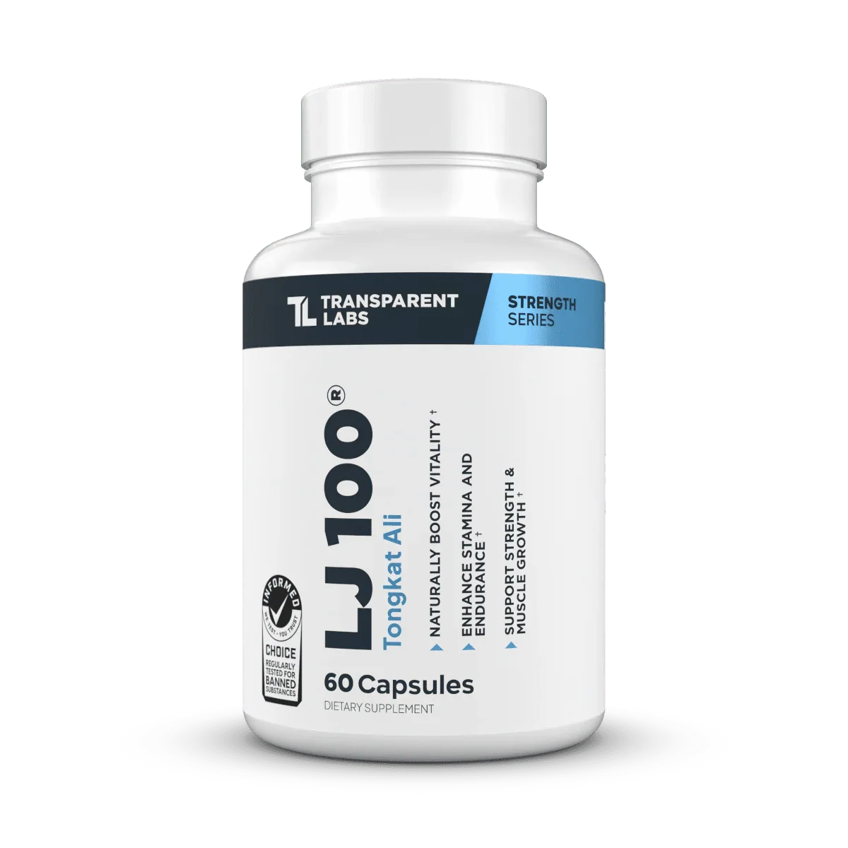 Transparent Labs LJ100® Tongkat Ali -60 Caps