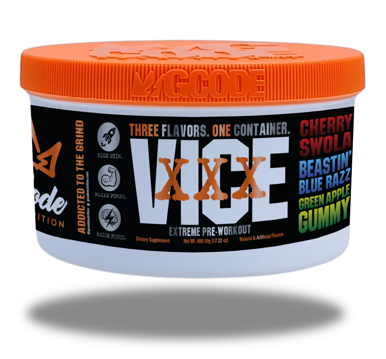 GCode Nutrition VICE-XXX TriChamber - Midwest Vitamins & Wellness