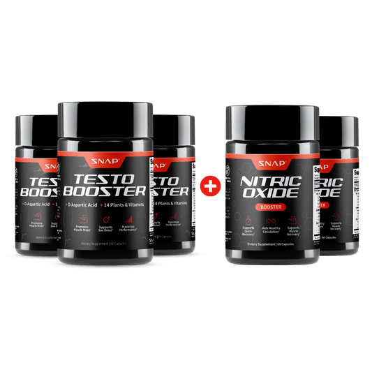 Ultimate Testo + Nitric Oxide Bundle - Buy 3, Get 2