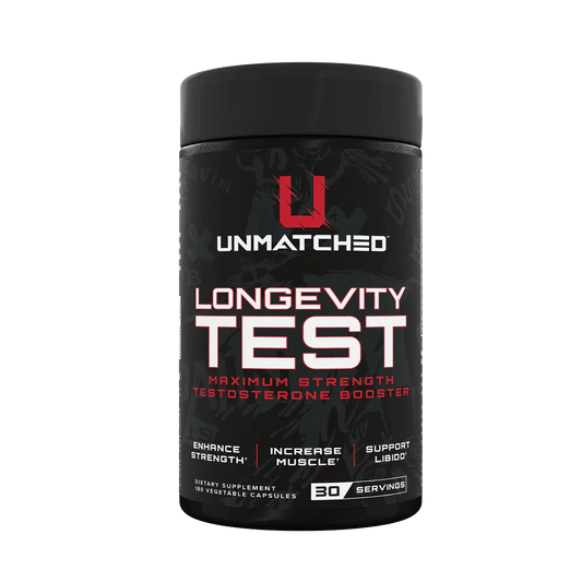 Unmatched Longevity Test Maximum Strength 180 Caps